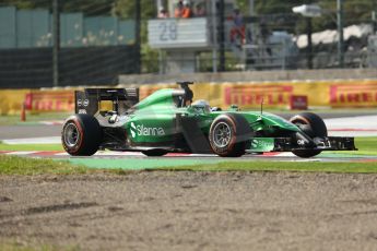 World © Octane Photographic Ltd. Friday 3rd October 2014, Japanese Grand Prix - Suzuka. - Formula 1 Practice 2. Caterham F1 Team CT05 – Kamui Kobayashi. Digital Ref: