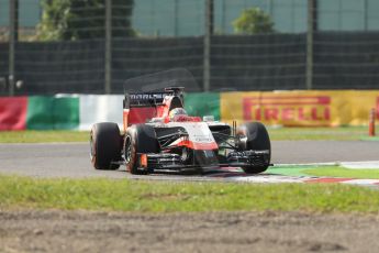 World © Octane Photographic Ltd. Friday 3rd October 2014, Japanese Grand Prix - Suzuka. - Formula 1 Practice 2. Marussia F1 Team MR03 - Jules Bianchi. Digital Ref: