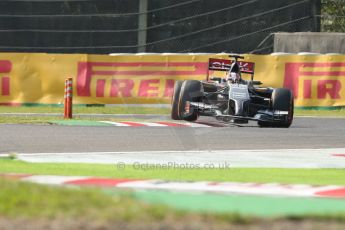 World © Octane Photographic Ltd. Friday 3rd October 2014, Japanese Grand Prix - Suzuka. - Formula 1 Practice 2. Sauber C33 – Adrian Sutil. Digital Ref: