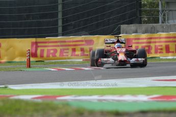 World © Octane Photographic Ltd. Friday 3rd October 2014, Japanese Grand Prix - Suzuka. - Formula 1 Practice 2. Scuderia Ferrari F14T - Fernando Alonso. Digital Ref: