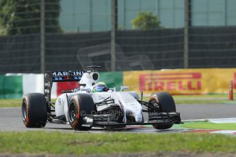 World © Octane Photographic Ltd. Friday 3rd October 2014, Japanese Grand Prix - Suzuka. - Formula 1 Practice 2. Williams Martini Racing FW36 – Felipe Massa. Digital Ref: