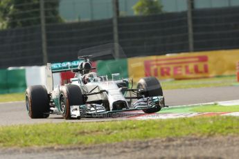 World © Octane Photographic Ltd. Friday 3rd October 2014, Japanese Grand Prix - Suzuka. - Formula 1 Practice 2. Mercedes AMG Petronas F1 W05 Hybrid - Lewis Hamilton. Digital Ref: