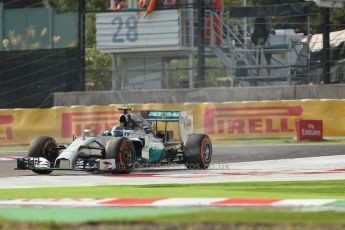 World © Octane Photographic Ltd. Friday 3rd October 2014, Japanese Grand Prix - Suzuka. - Formula 1 Practice 2. Mercedes AMG Petronas F1 W05 Hybrid - Nico Rosberg. Digital Ref: