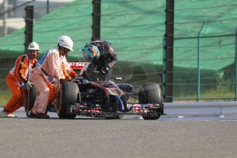 World © Octane Photographic Ltd. Friday 3rd October 2014, Japanese Grand Prix - Suzuka. - Formula 1 Practice 2. Scuderia Toro Rosso STR9 – Jean-Eric Vergne. Digital Ref: