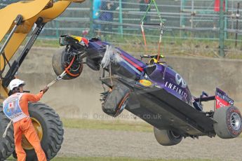 World © Octane Photographic Ltd. Friday 3rd October 2014, Japanese Grand Prix - Suzuka. - Formula 1 Practice 2. Infiniti Red Bull Racing RB10 – Daniel Ricciardo. Digital Ref: