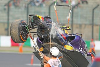 World © Octane Photographic Ltd. Friday 3rd October 2014, Japanese Grand Prix - Suzuka. - Formula 1 Practice 2. Infiniti Red Bull Racing RB10 – Daniel Ricciardo. Digital Ref: