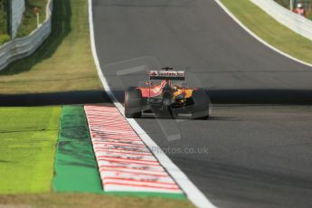 World © Octane Photographic Ltd. Friday 3rd October 2014, Japanese Grand Prix - Suzuka. - Formula 1 Practice 2. Scuderia Ferrari F14T - Fernando Alonso. Digital Ref: