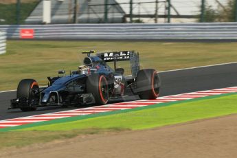World © Octane Photographic Ltd. Friday 3rd October 2014, Japanese Grand Prix - Suzuka. - Formula 1 Practice 2. McLaren Mercedes MP4/29 – Kevin Magnussen. Digital Ref: