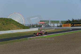 World © Octane Photographic Ltd. Friday 3rd October 2014, Japanese Grand Prix - Suzuka. - Formula 1 Practice 2. Scuderia Ferrari F14T - Fernando Alonso. Digital Ref: