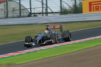 World © Octane Photographic Ltd. Friday 3rd October 2014, Japanese Grand Prix - Suzuka. - Formula 1 Practice 2. Sauber C33 – Esteban Gutierrez. Digital Ref :