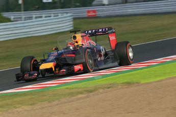 World © Octane Photographic Ltd. Friday 3rd October 2014, Japanese Grand Prix - Suzuka. Formula 1 Practice 2. Infiniti Red Bull Racing RB10 - Sebastian Vettel. Digital Ref: