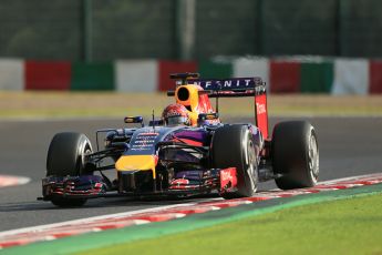 World © Octane Photographic Ltd. Friday 3rd October 2014, Japanese Grand Prix - Suzuka. Formula 1 Practice 2. Infiniti Red Bull Racing RB10 - Sebastian Vettel. Digital Ref: