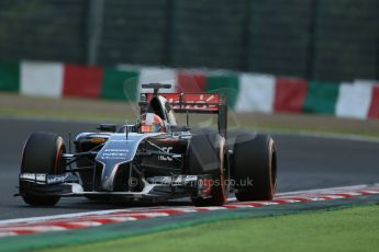 World © Octane Photographic Ltd. Friday 3rd October 2014, Japanese Grand Prix - Suzuka. - Formula 1 Practice 2. Sauber C33 – Adrian Sutil. Digital Ref: