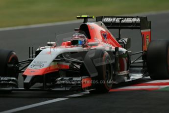 World © Octane Photographic Ltd. Friday 3rd October 2014, Japanese Grand Prix - Suzuka. - Formula 1 Practice 2. Marussia F1 Team MR03 – Max Chilton. Digital Ref: