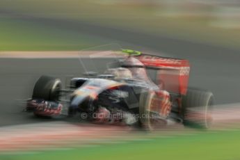 World © Octane Photographic Ltd. Friday 3rd October 2014, Japanese Grand Prix - Suzuka. - Formula 1 Practice 2. Scuderia Toro Rosso STR 9 – Daniil Kvyat. Digital Ref:
