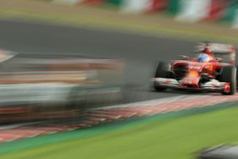 World © Octane Photographic Ltd. Friday 3rd October 2014, Japanese Grand Prix - Suzuka. - Formula 1 Practice 2. Scuderia Ferrari F14T - Fernando Alonso. Digital Ref: