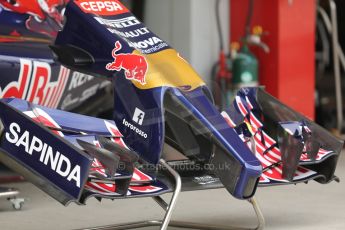 World © Octane Photographic Ltd. Saturday 4th October 2014, Japanese Grand Prix - Suzuka. - Formula 1 Practice 3. Scuderia Toro Rosso STR9 new nose. Digital Ref: