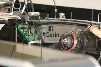 World © Octane Photographic Ltd. Saturday 4th October 2014, Japanese Grand Prix - Suzuka. - Formula 1 Practice 3. McLaren Mercedes MP4/29 #GetIn- Jenson Button. Digital Ref: