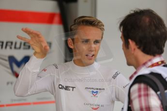 World © Octane Photographic Ltd. Saturday 4th October 2014, Japanese Grand Prix - Suzuka. - Formula 1 Practice 3. Marussia F1 Team MR03 – Max Chilton. Digital Ref: