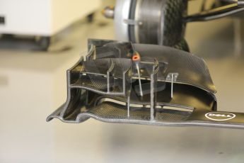 World © Octane Photographic Ltd. Saturday 4th October 2014, Japanese Grand Prix - Suzuka. - Formula 1 Practice 3. Caterham F1 Team CT05 new front wing. Digital Ref: