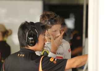 World © Octane Photographic Ltd. Saturday 4th October 2014, Japanese Grand Prix - Suzuka. - Formula 1 Practice 3. Lotus F1 Team E22 - Romain Grosjean. Digital Ref: