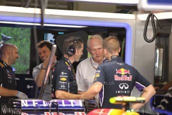 World © Octane Photographic Ltd. Saturday 4th October 2014, Japanese Grand Prix - Suzuka. Formula 1 Practice 3. Infiniti Red Bull Racing - Helmut Marko. Digital Ref: