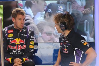 World © Octane Photographic Ltd. Saturday 4th October 2014, Japanese Grand Prix - Suzuka. Formula 1 Practice 3. Infiniti Red Bull Racing RB10 - Sebastian Vettel. Digital Ref: