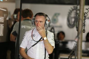 World © Octane Photographic Ltd. Saturday 4th October 2014, Japanese Grand Prix - Suzuka. - Formula 1 Practice 3. Mercedes AMG Petronas - Paddy Lowe. Digital Ref: