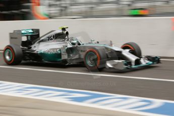 World © Octane Photographic Ltd. Saturday 4th October 2014, Japanese Grand Prix - Suzuka. - Formula 1 Practice 3. Mercedes AMG Petronas F1 W05 Hybrid - Nico Rosberg. Digital Ref: