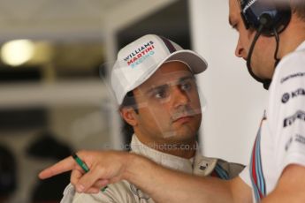World © Octane Photographic Ltd. Saturday 4th October 2014, Japanese Grand Prix - Suzuka. - Formula 1 Practice 3. Williams Martini Racing FW36 – Felipe Massa. Digital Ref: