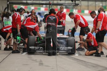 World © Octane Photographic Ltd. Saturday 4th October 2014, Japanese Grand Prix - Suzuka. - Formula 1 Practice 3. Marussia F1 Team MR03. Digital Ref: