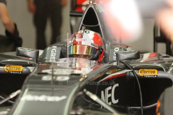 World © Octane Photographic Ltd. Saturday 4th October 2014, Japanese Grand Prix - Suzuka. - Formula 1 Practice 3. Sauber C33 – Adrian Sutil. Digital Ref: