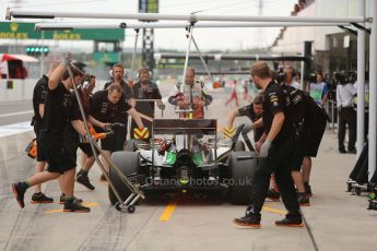 World © Octane Photographic Ltd. Saturday 4th October 2014, Japanese Grand Prix - Suzuka. - Formula 1 Practice 3. Sahara Force India VJM07 – Nico Hulkenburg. Digital Ref :