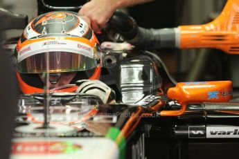 World © Octane Photographic Ltd. Saturday 4th October 2014, Japanese Grand Prix - Suzuka. - Formula 1 Practice 3. Sahara Force India VJM07 – Nico Hulkenburg. Digital Ref :