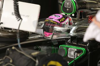 World © Octane Photographic Ltd. Saturday 4th October 2014, Japanese Grand Prix - Suzuka. - Formula 1 Practice 3. McLaren Mercedes MP4/29 - Jenson Button. Digital Ref: