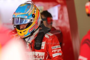 World © Octane Photographic Ltd. Saturday 4th October 2014, Japanese Grand Prix - Suzuka. - Formula 1 Practice 3. Scuderia Ferrari F14T - Fernando Alonso. Digital Ref: