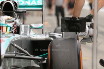 World © Octane Photographic Ltd. Saturday 4th October 2014, Japanese Grand Prix - Suzuka. - Formula 1 Practice 3. Mercedes AMG Petronas F1 W05 Hybrid – Lewis Hamilton. Digital Ref: