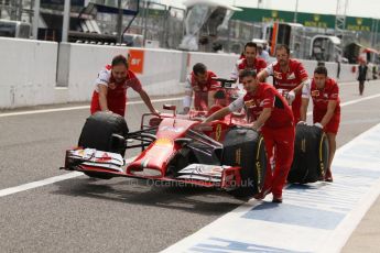 World © Octane Photographic Ltd. Saturday 4th October 2014, Japanese Grand Prix - Suzuka. - Formula 1 Practice 3. Scuderia Ferrari F14T - Fernando Alonso. Digital Ref: