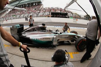 World © Octane Photographic Ltd. Saturday 4th October 2014, Japanese Grand Prix - Suzuka. - Formula 1 Practice 3. Mercedes AMG Petronas F1 W05 Hybrid – Lewis Hamilton. Digital Ref: