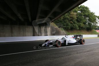 World © Octane Photographic Ltd. Saturday 4th October 2014, Japanese Grand Prix - Suzuka. - Formula 1 Practice 3. Williams Martini Racing FW36 – Felipe Massa. Digital Ref: