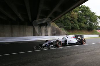 World © Octane Photographic Ltd. Saturday 4th October 2014, Japanese Grand Prix - Suzuka. - Formula 1 Practice 3. Williams Martini Racing FW36 – Felipe Massa. Digital Ref: