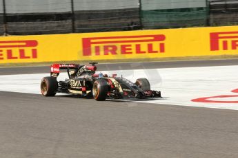 World © Octane Photographic Ltd. Saturday 4th October 2014, Japanese Grand Prix - Suzuka. - Formula 1 Qualifying. Lotus F1 Team E22 - Romain Grosjean. Digital Ref: