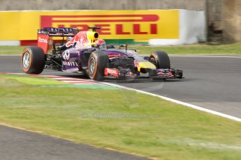 World © Octane Photographic Ltd. Saturday 4th October 2014, Japanese Grand Prix - Suzuka. Formula 1 Qualifying. Infiniti Red Bull Racing RB10 - Sebastian Vettel. Digital Ref: