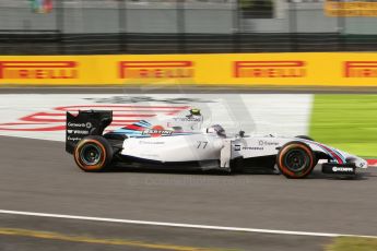 World © Octane Photographic Ltd. Saturday 4th October 2014, Japanese Grand Prix - Suzuka. - Formula 1 Qualifying. Williams Martini Racing FW36 – Valtteri Bottas. Digital Ref: