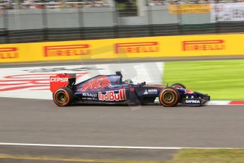 World © Octane Photographic Ltd. Saturday 4th October 2014, Japanese Grand Prix - Suzuka. - Formula 1 Qualifying. Scuderia Toro Rosso STR9 – Jean-Eric Vergne. Digital Ref: