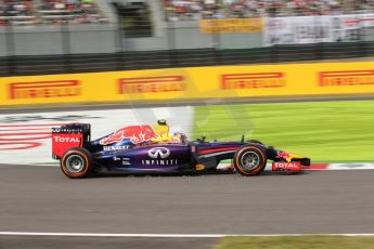 World © Octane Photographic Ltd. Saturday 4th October 2014, Japanese Grand Prix - Suzuka. - Formula 1 Qualifying. Infiniti Red Bull Racing RB10 – Daniel Ricciardo. Digital Ref: