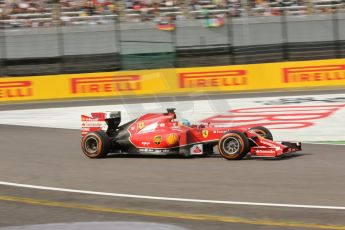 World © Octane Photographic Ltd. Saturday 4th October 2014, Japanese Grand Prix - Suzuka. - Formula 1 Qualifying. Scuderia Ferrari F14T - Fernando Alonso. Digital Ref: