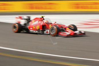 World © Octane Photographic Ltd. Saturday 4th October 2014, Japanese Grand Prix - Suzuka. - Formula 1 Qualifying. Scuderia Ferrari F14T – Kimi Raikkonen. Digital Ref: