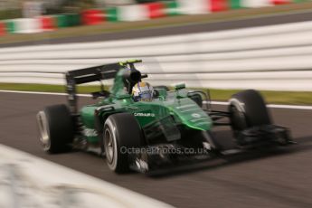 World © Octane Photographic Ltd. Saturday 4th October 2014, Japanese Grand Prix - Suzuka. - Formula 1 Qualifying. Caterham F1 Team CT05 – Marcus Ericsson. Digital Ref: