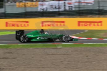 World © Octane Photographic Ltd. Saturday 4th October 2014, Japanese Grand Prix - Suzuka. - Formula 1 Qualifying. Caterham F1 Team CT05 – Kamui Kobayashi. Digital Ref: